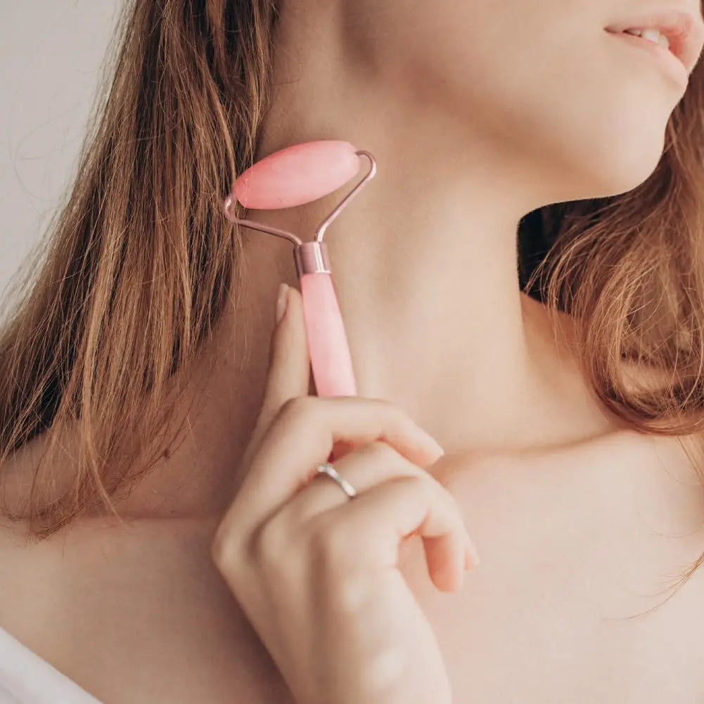 Roller & Gua Sha, Face Roller, Facial Roller Skin Care Tools Massager Resin Facial Massage for Face, Eyes, Neck, Body