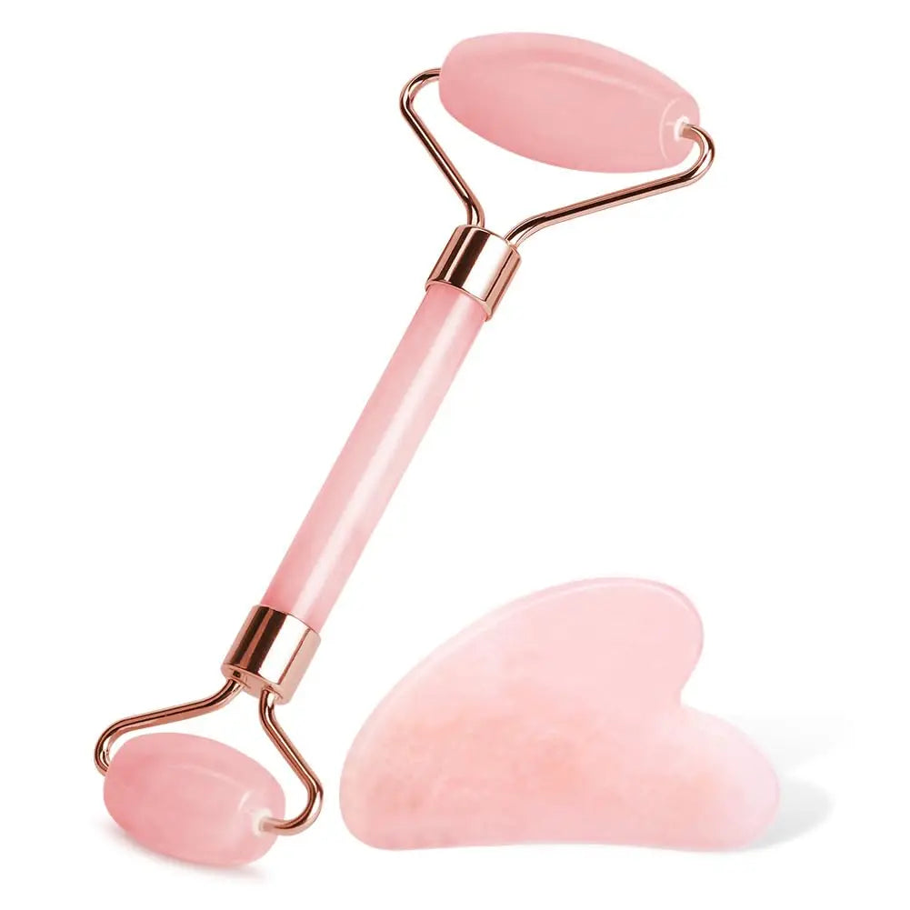 Roller & Gua Sha, Face Roller, Facial Roller Skin Care Tools Massager Resin Facial Massage for Face, Eyes, Neck, Body