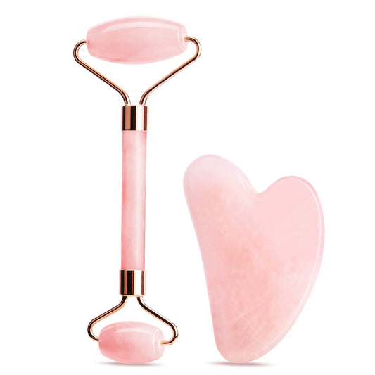 Roller & Gua Sha, Face Roller, Facial Roller Skin Care Tools Massager Resin Facial Massage for Face, Eyes, Neck, Body